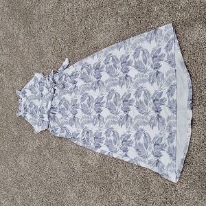 Blue Leaf Dress M